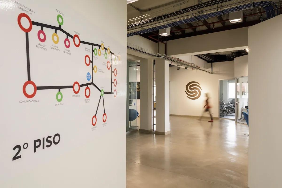 Oficinas del segundo piso de Ciudad del Saber