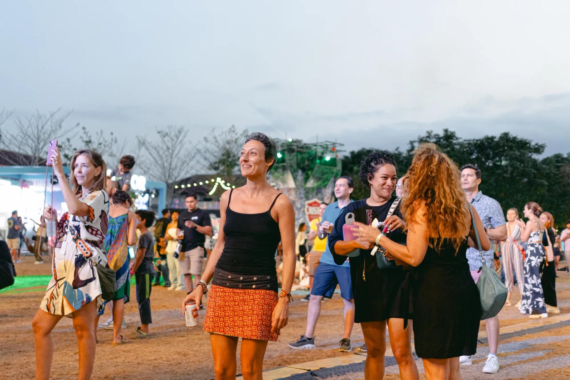 Publico disfrutando de un evento de Ciudad del Saber