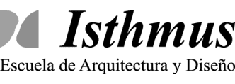 Logo Escuela Isthmus de Arquitectura y Diseño
